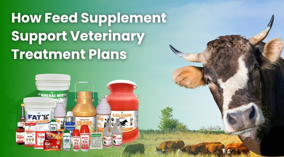 How Feed Supplements Support Veterinary Treatment Plans