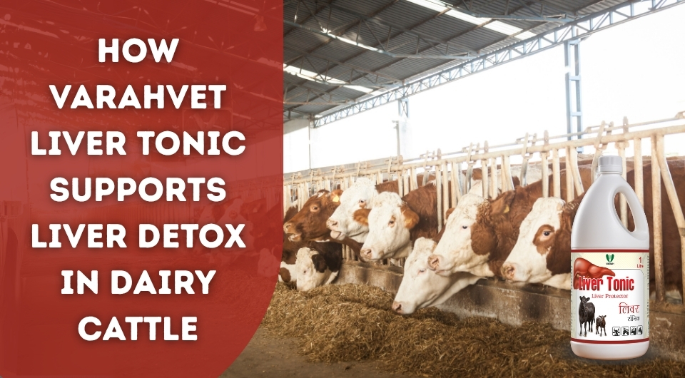 How Varahvet Liver Tonic Supports Liver Detox in Dairy Cattle