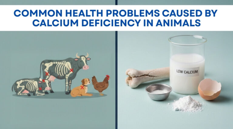 Common Health Problems Caused by Calcium Deficiency in Animals