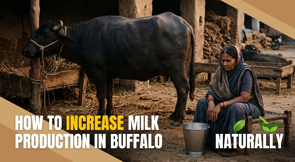 How to Increase Milk Production in Buffalo Naturally