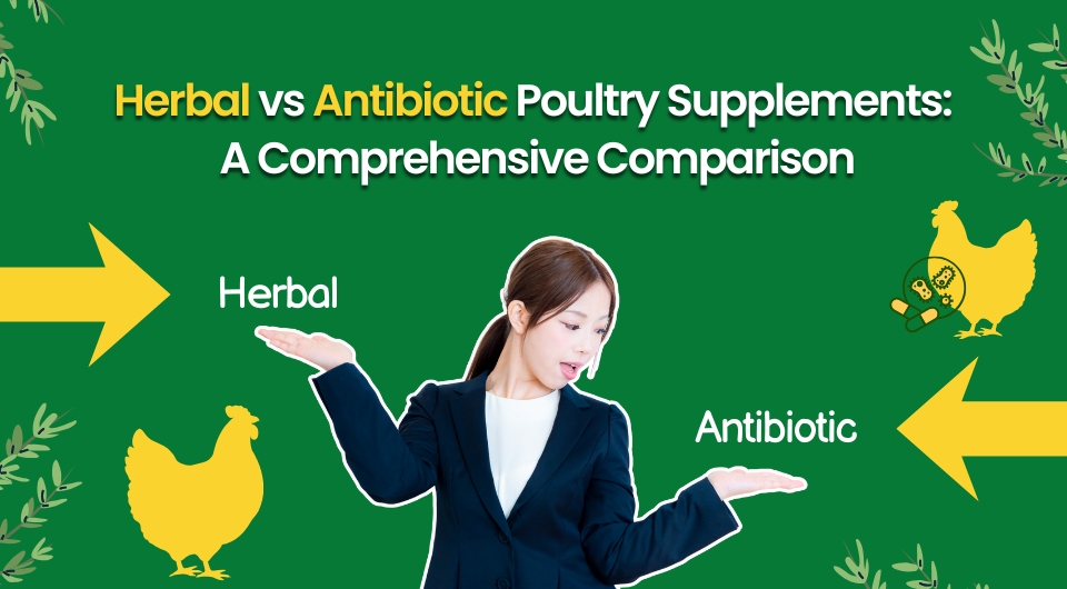 Herbal vs Antibiotic Poultry Supplements