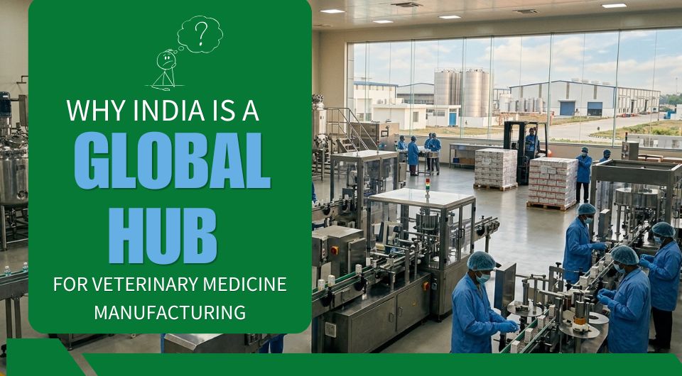 Why India is a Global Hub for Veterinary Medicine Manufacturing